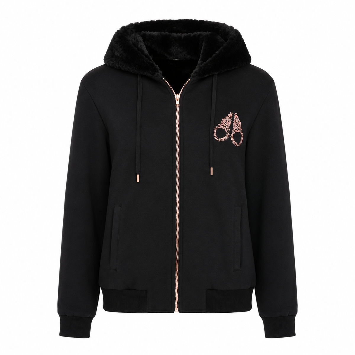 Moose knuckles Women Sweatshirt Padded Black