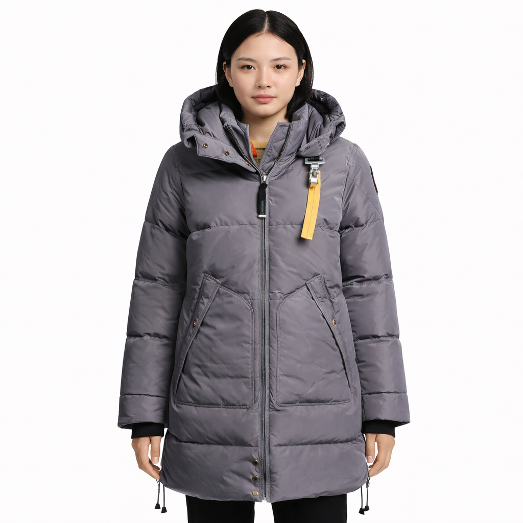 Parajumpers Women Down Jacket Parka Grey
