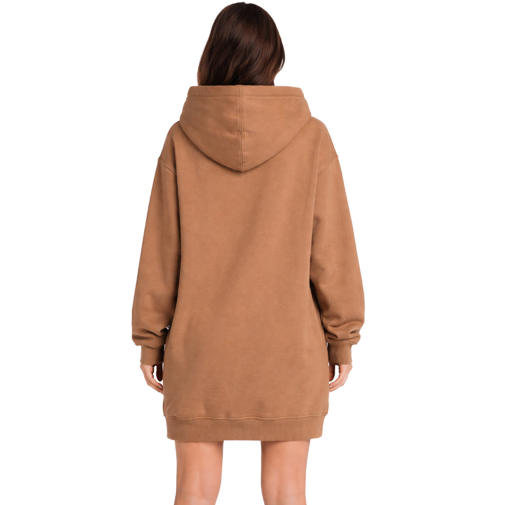 Comme Des Fuckdown Women Dress Sweatshirt Brown