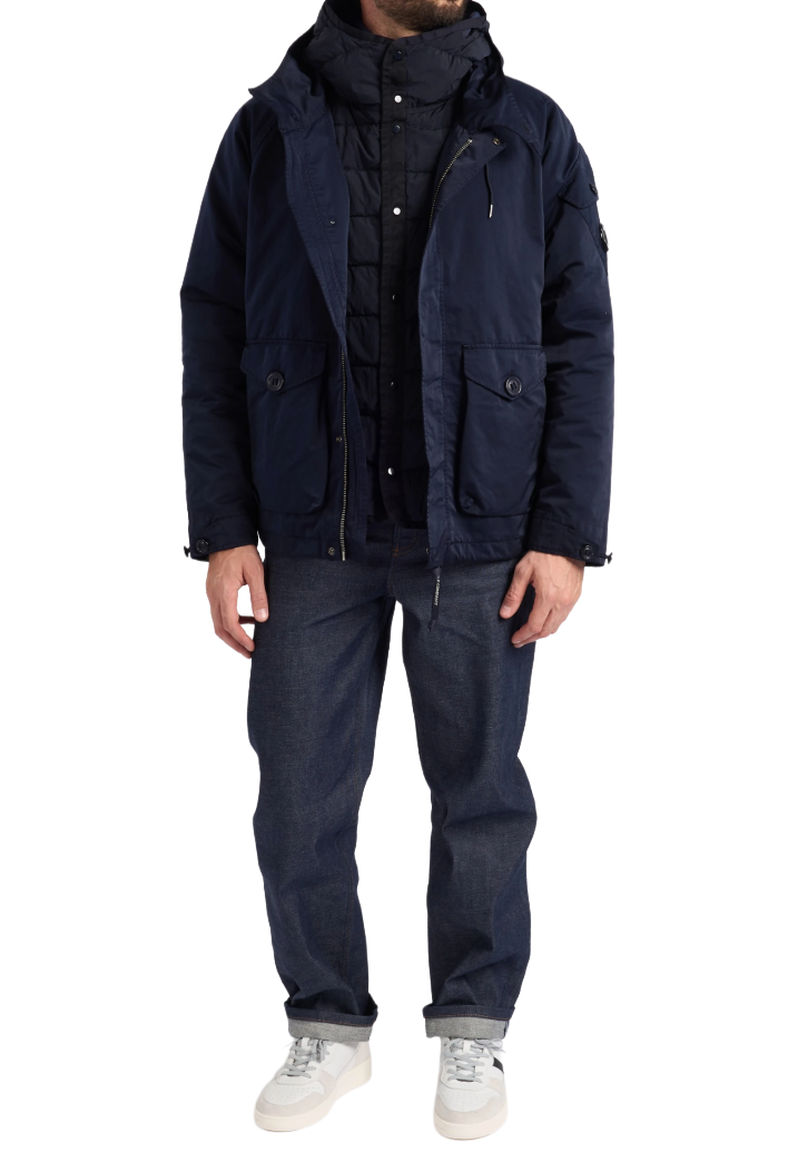 C.P. Company Men Medium Jacket Micro Kei Blue