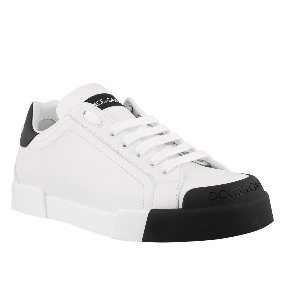 Dolce & Gabbana Women Sneakers Portofino Black White