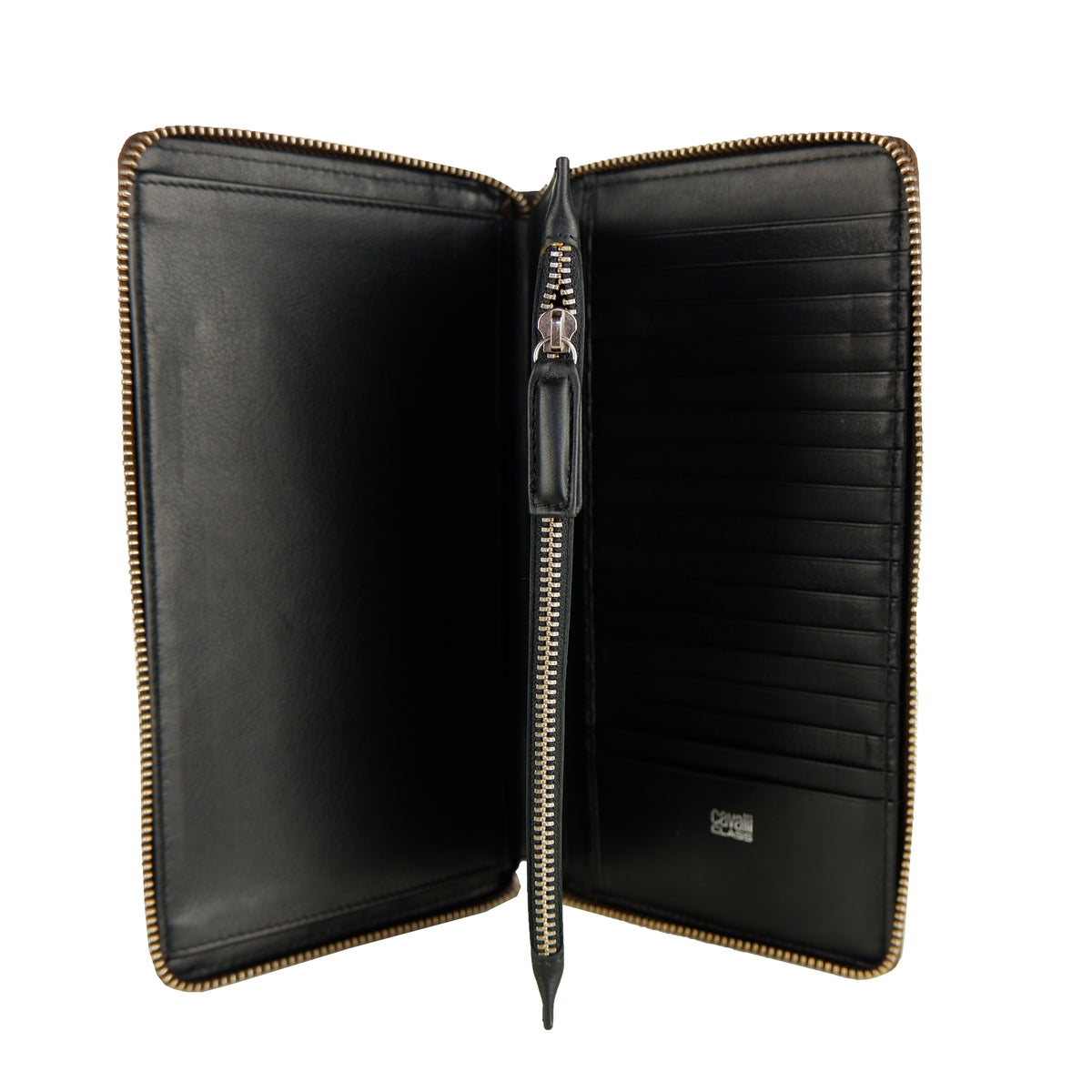 Cavalli Class Men Black Wallets Brown