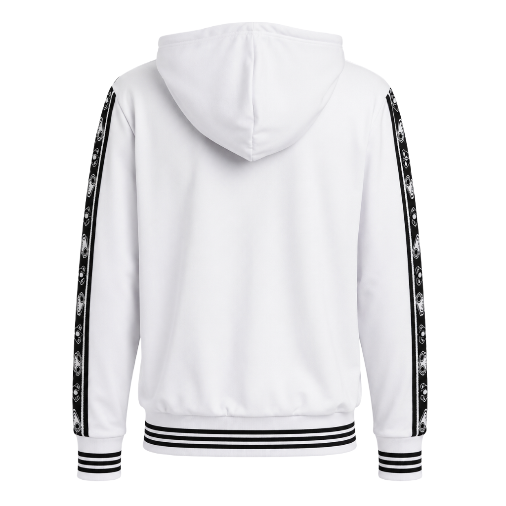 Moose knuckles Men Sweatshirt Track Bomb White