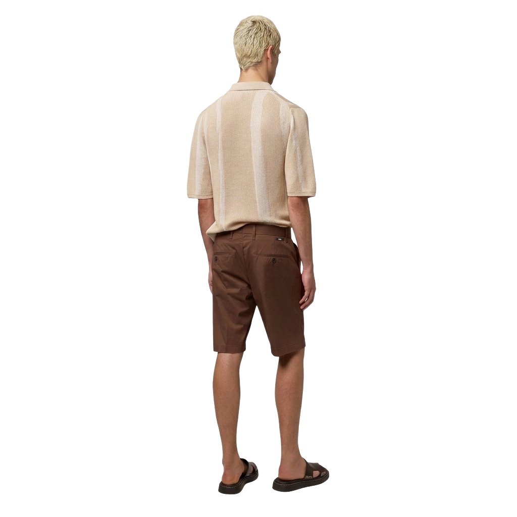 Alpha Studio Men Bermuda Shorts Brown