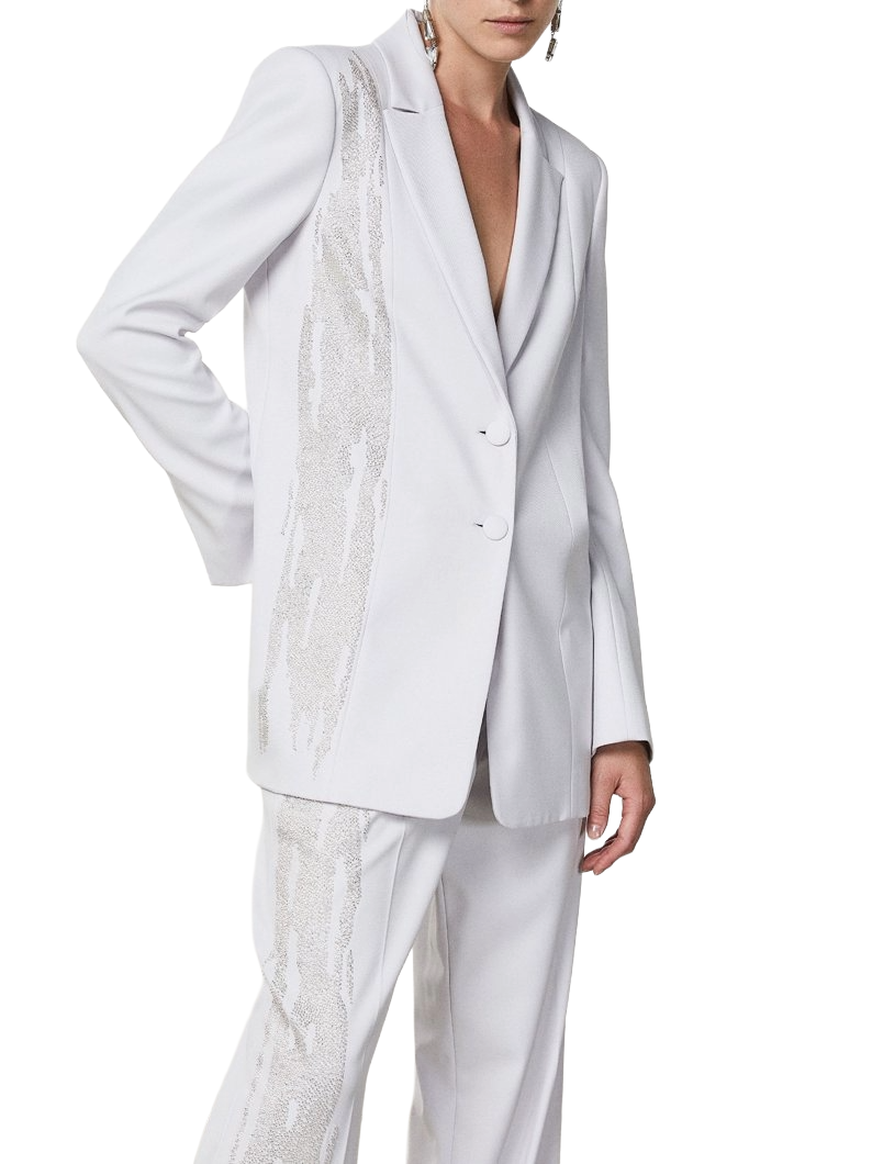 Patrizia Pepe Women Jacket Eldorado White