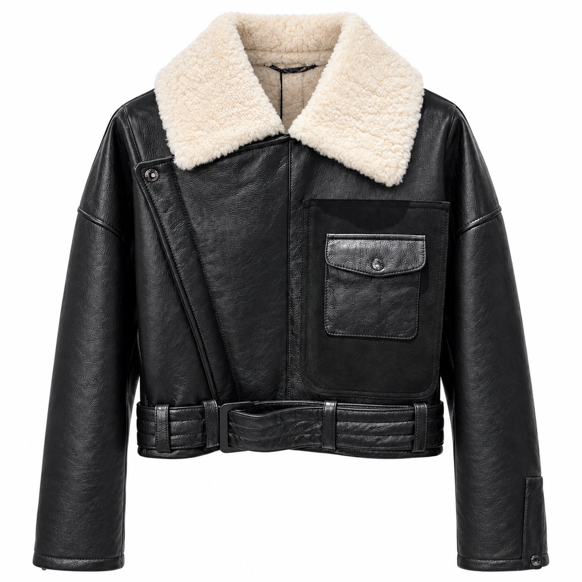 Dolce & Gabbana Men Jacket Sherarling Black
