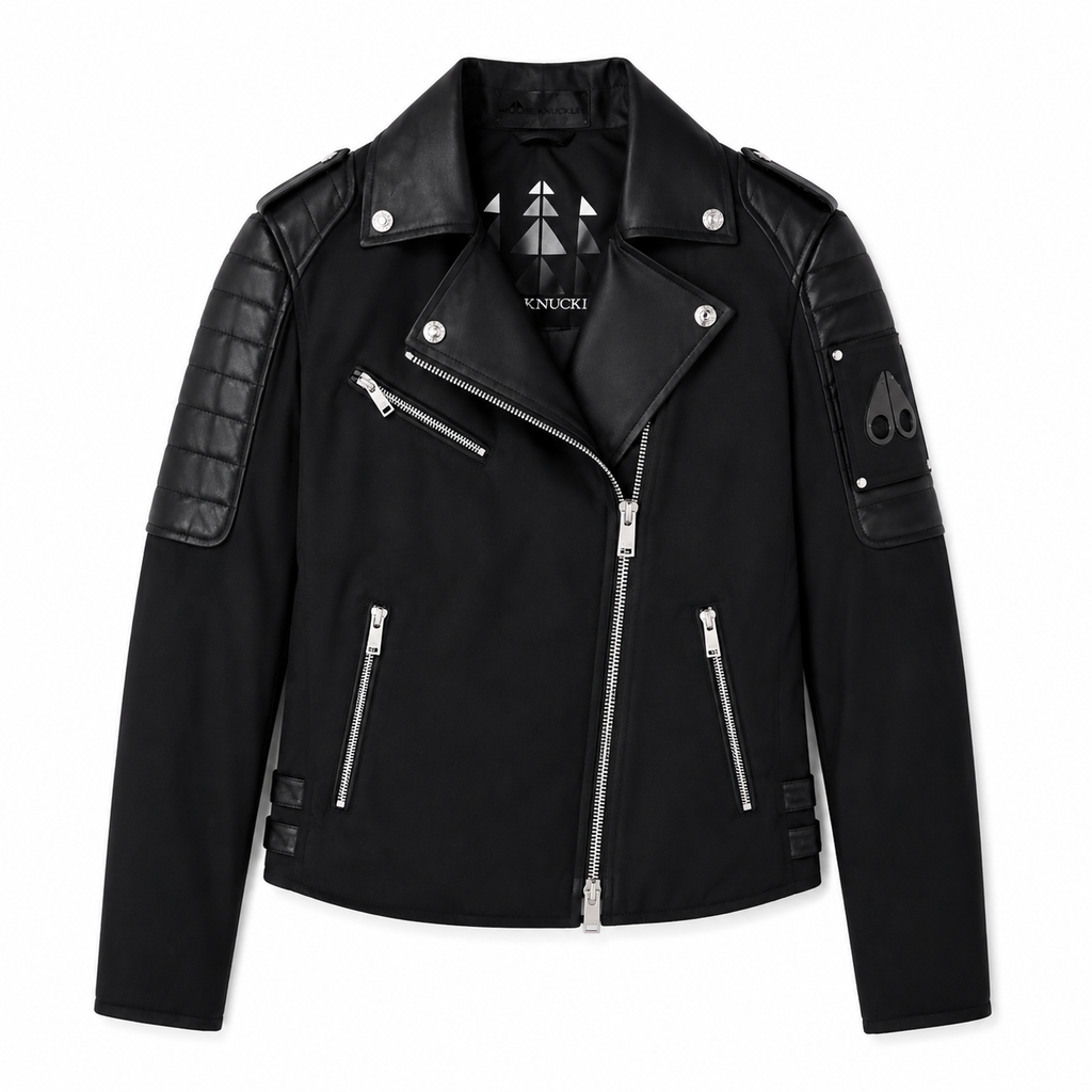 Moose knuckles Women Chiodo LDS Combat Jackets Blue