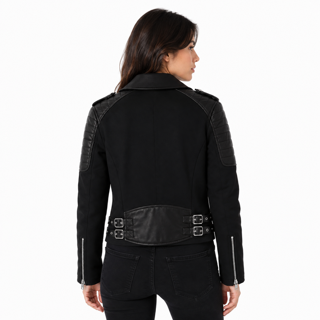 Moose knuckles Women Chiodo LDS Combat Jackets Blue