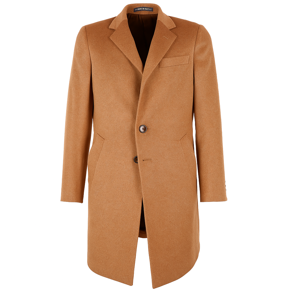 Loro Piana Fabric Men Coat Cammello Camel