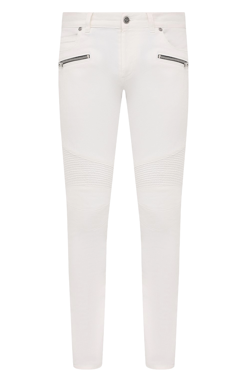 Balmain Men Jeans Slim White