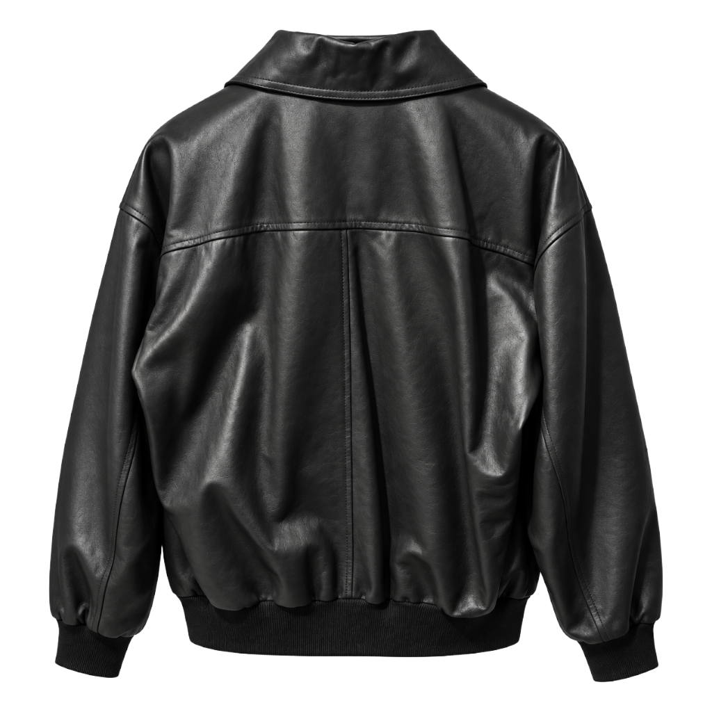 Dolce & Gabbana Men Jacket Leather Black