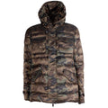 Add Men Down Jacket Short Mimetico Camouflage