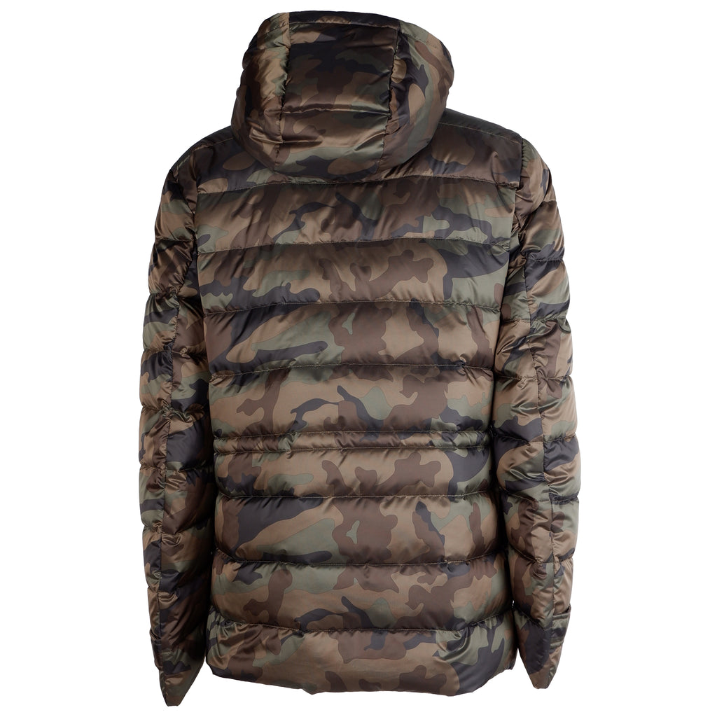 Add Men Down Jacket Short Mimetico Camouflage