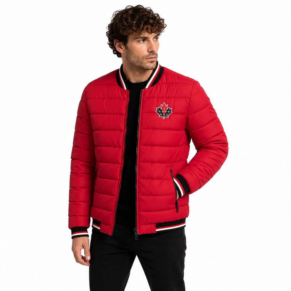 Moose knuckles Men Down Jacket Varsity Red
