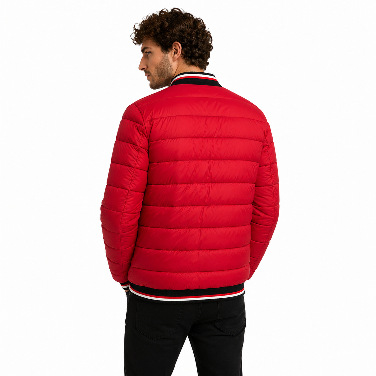 Moose knuckles Men Down Jacket Varsity Red