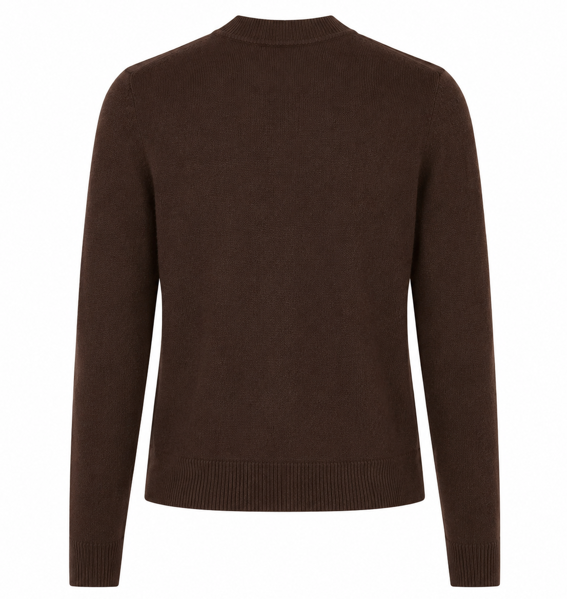 Alpha Studio Women Rebecca Cropped Long Retrò Sweaters Brown