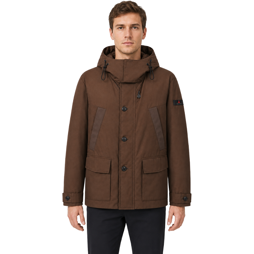 Peuterey Men Down Jacket Segenam Brown