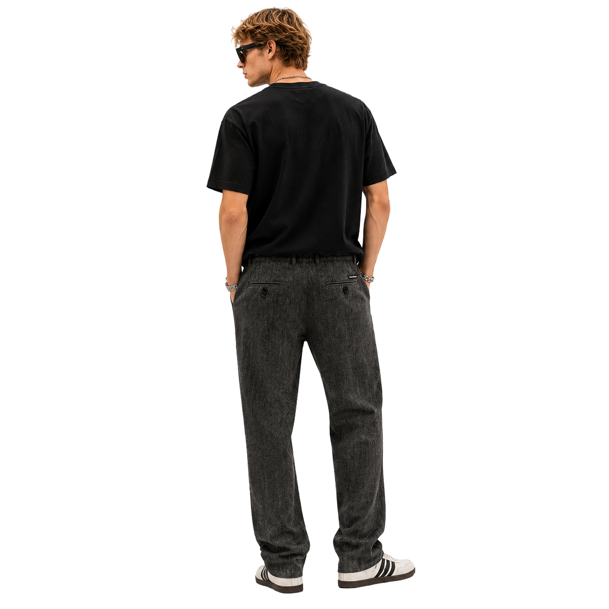 Dolce & Gabbana Men Trousers Denim Black