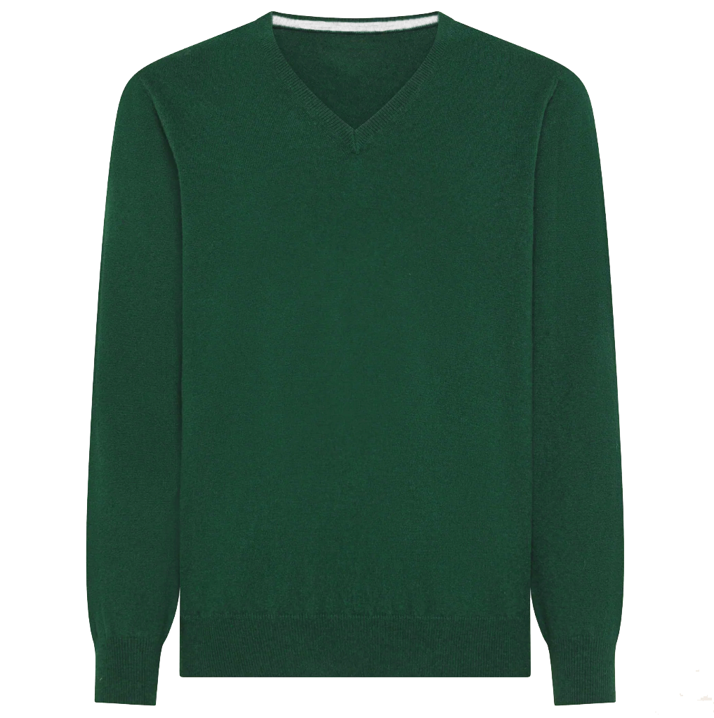 Emilio Romanelli Men Knit Gauge Green