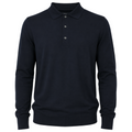 Alpha Studio Men Polo Neck Costruito Blue