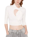 The Attico Women Knit Top White
