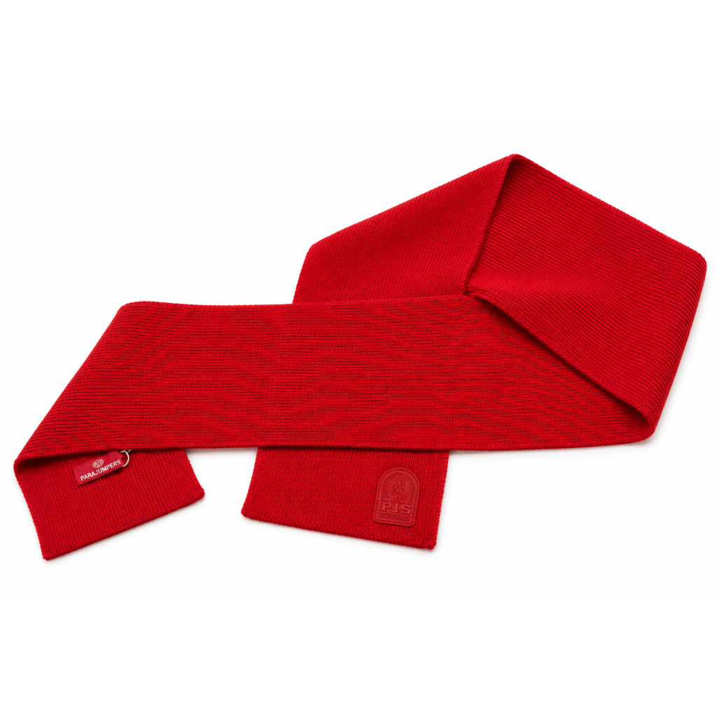 Parajumpers Unisex Scarf Plain Hormuz Red