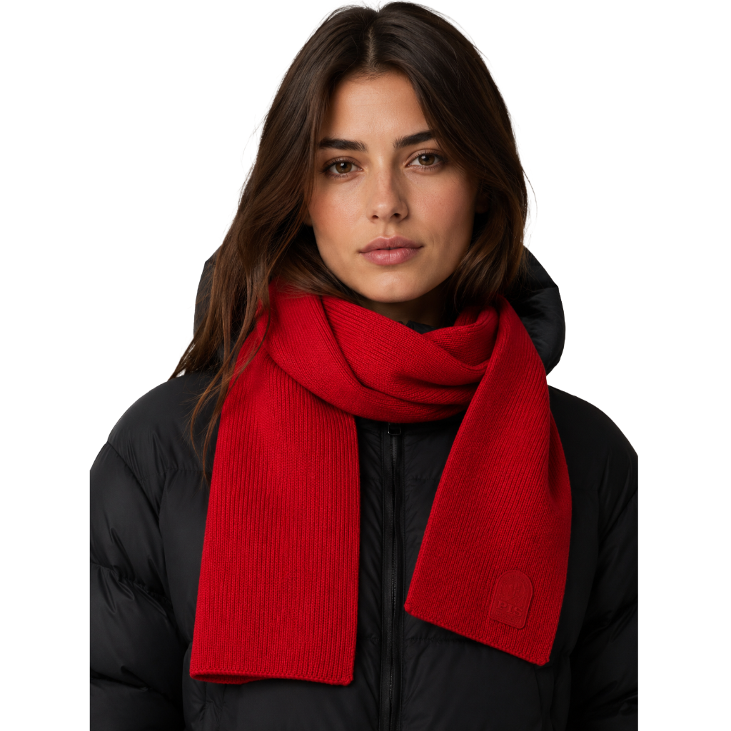Parajumpers Unisex Scarf Plain Hormuz Red