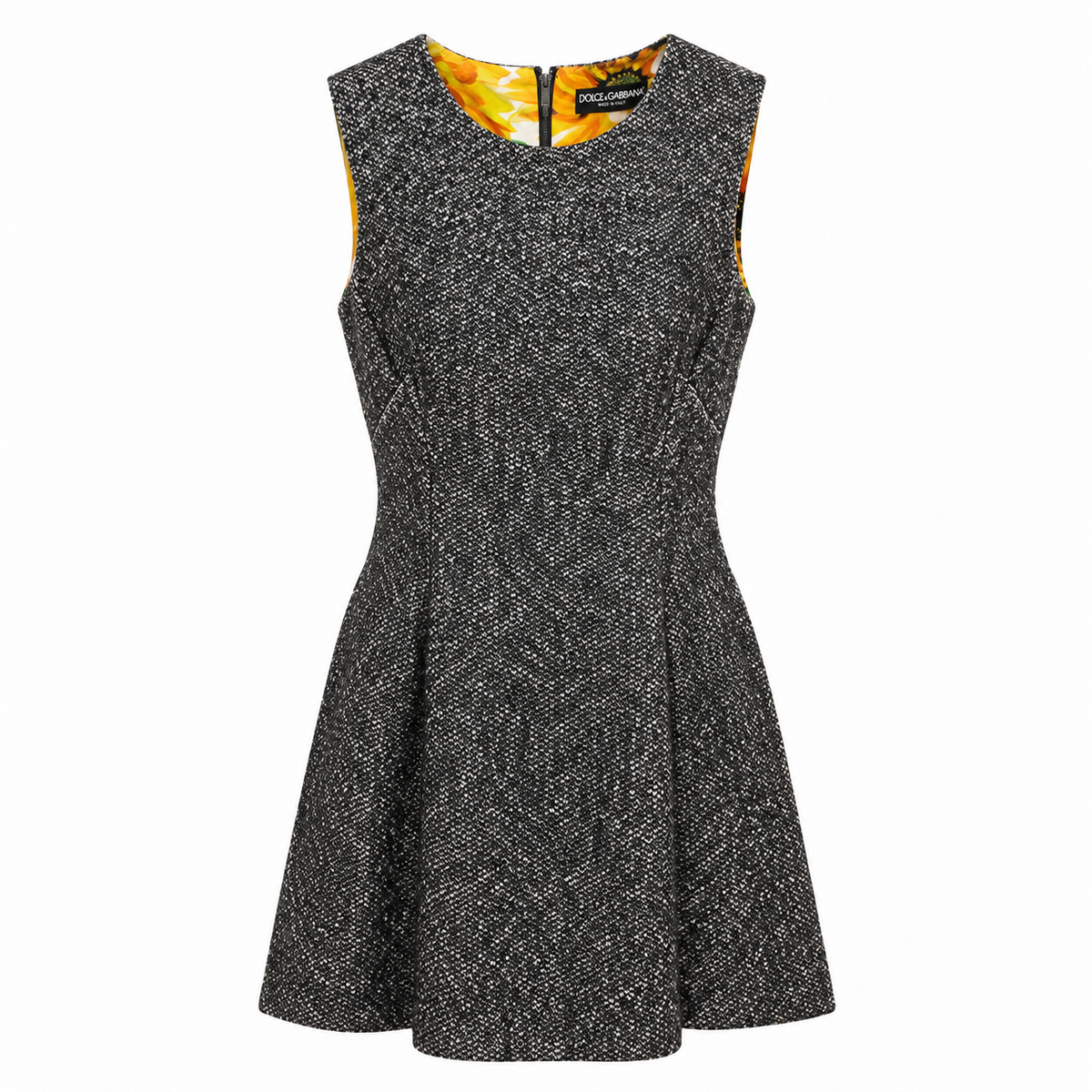 Dolce & Gabbana Women Dress Tweed Grey