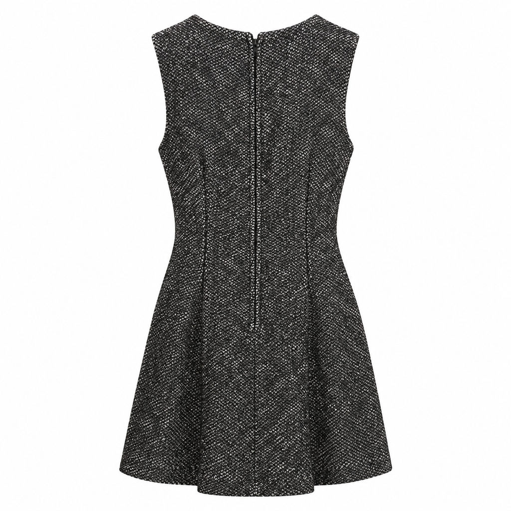 Dolce & Gabbana Women Dress Tweed Grey