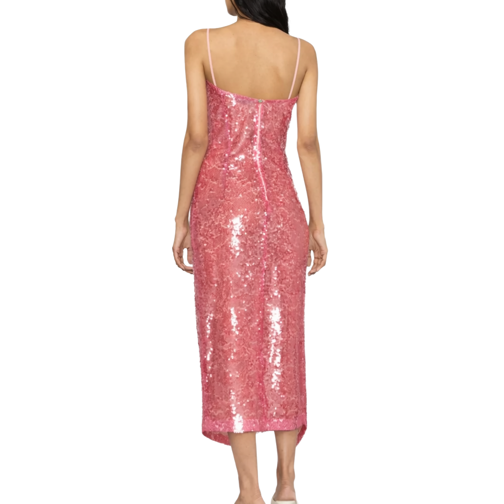 The Attico Women Dress Long Pink