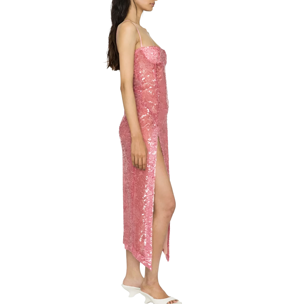 The Attico Women Dress Long Pink