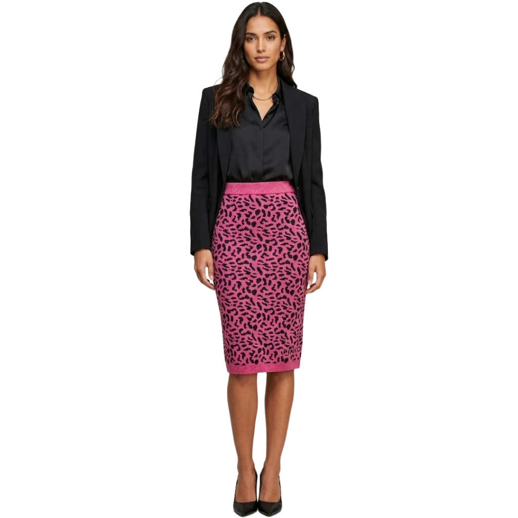 Pinko Women Skirt Giornalaio Fuchsia