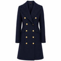 Loro Piana Fabric Women Coat Blue