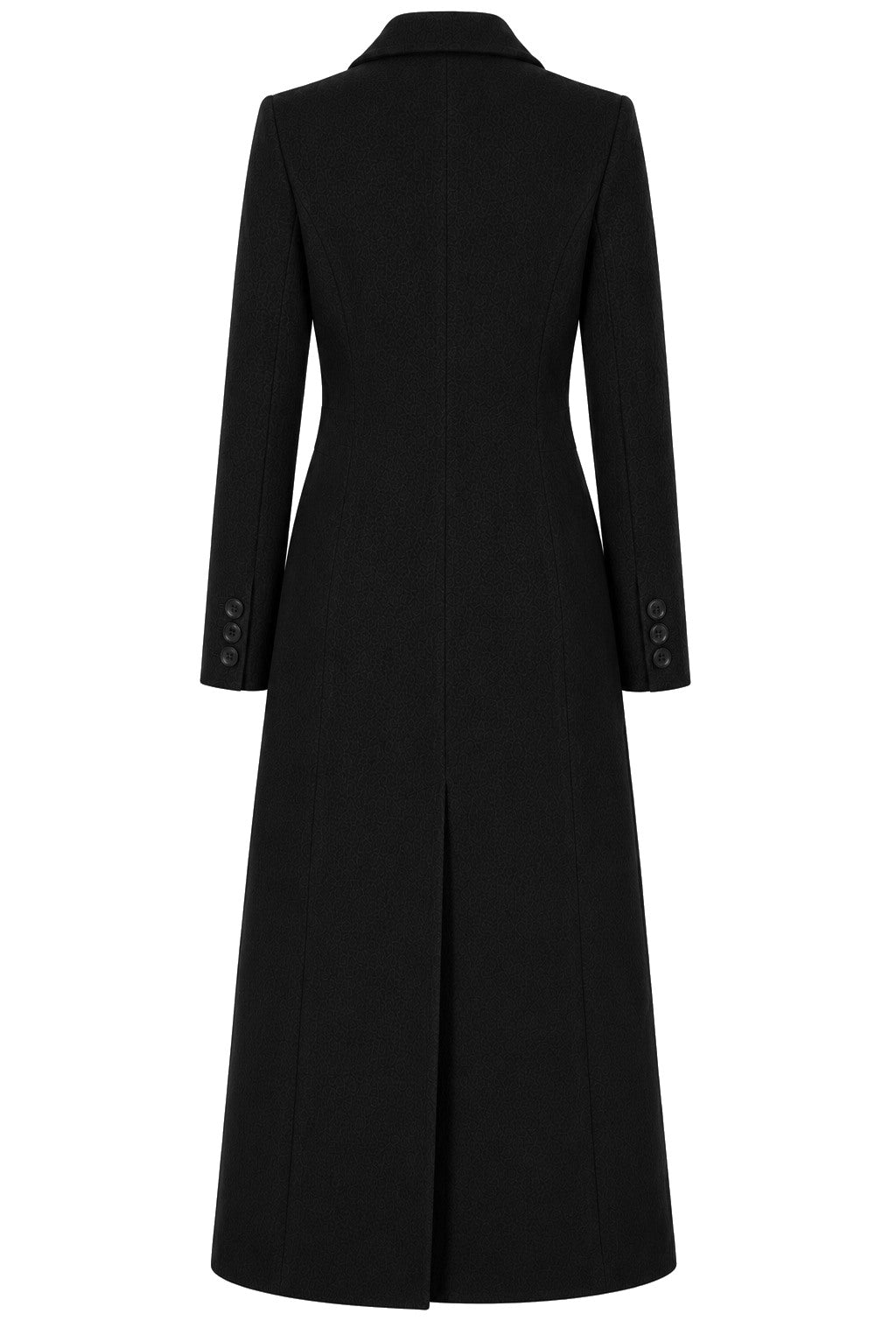 Loro Piana Fabric Women Coat Long Black