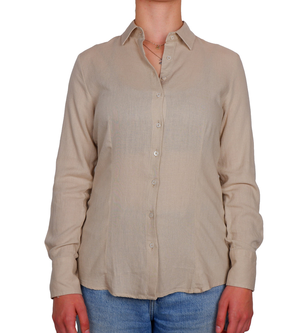 Bagutta Women Shirt Linen Beige