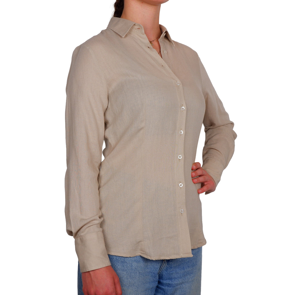 Bagutta Women Shirt Linen Beige