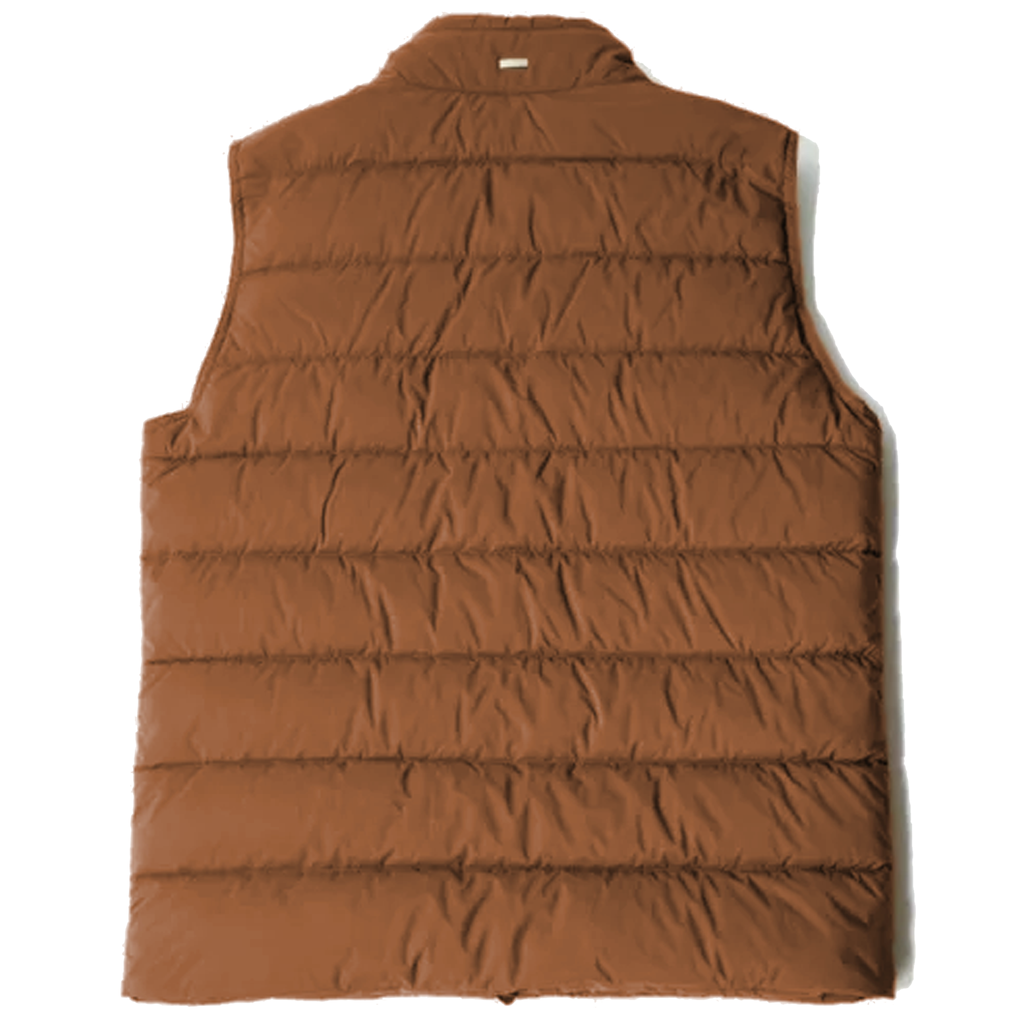 Herno Men Down Jacket Vest Brown