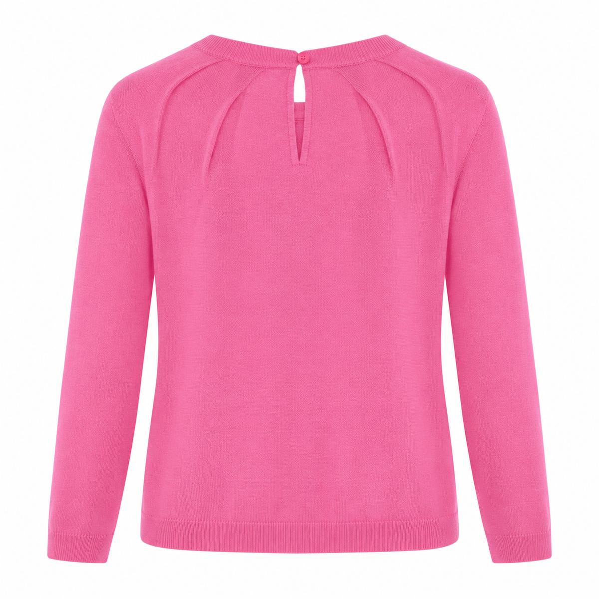 anna molinari Women Knit Crew Neck Embroidered Pink