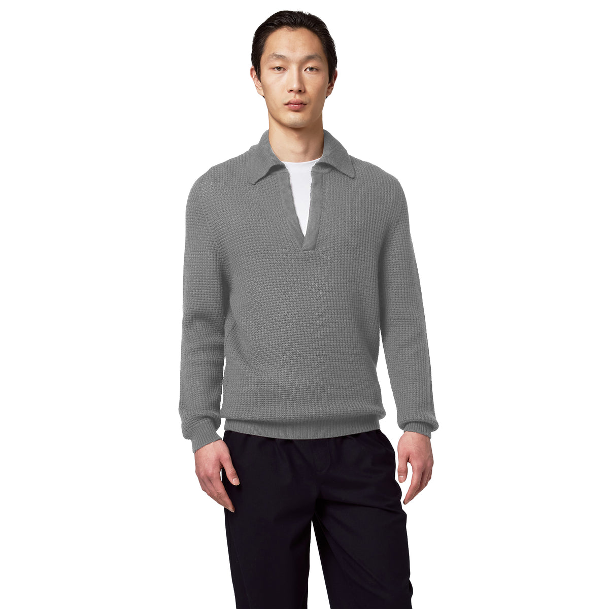 Alpha Studio Men Polo Grey