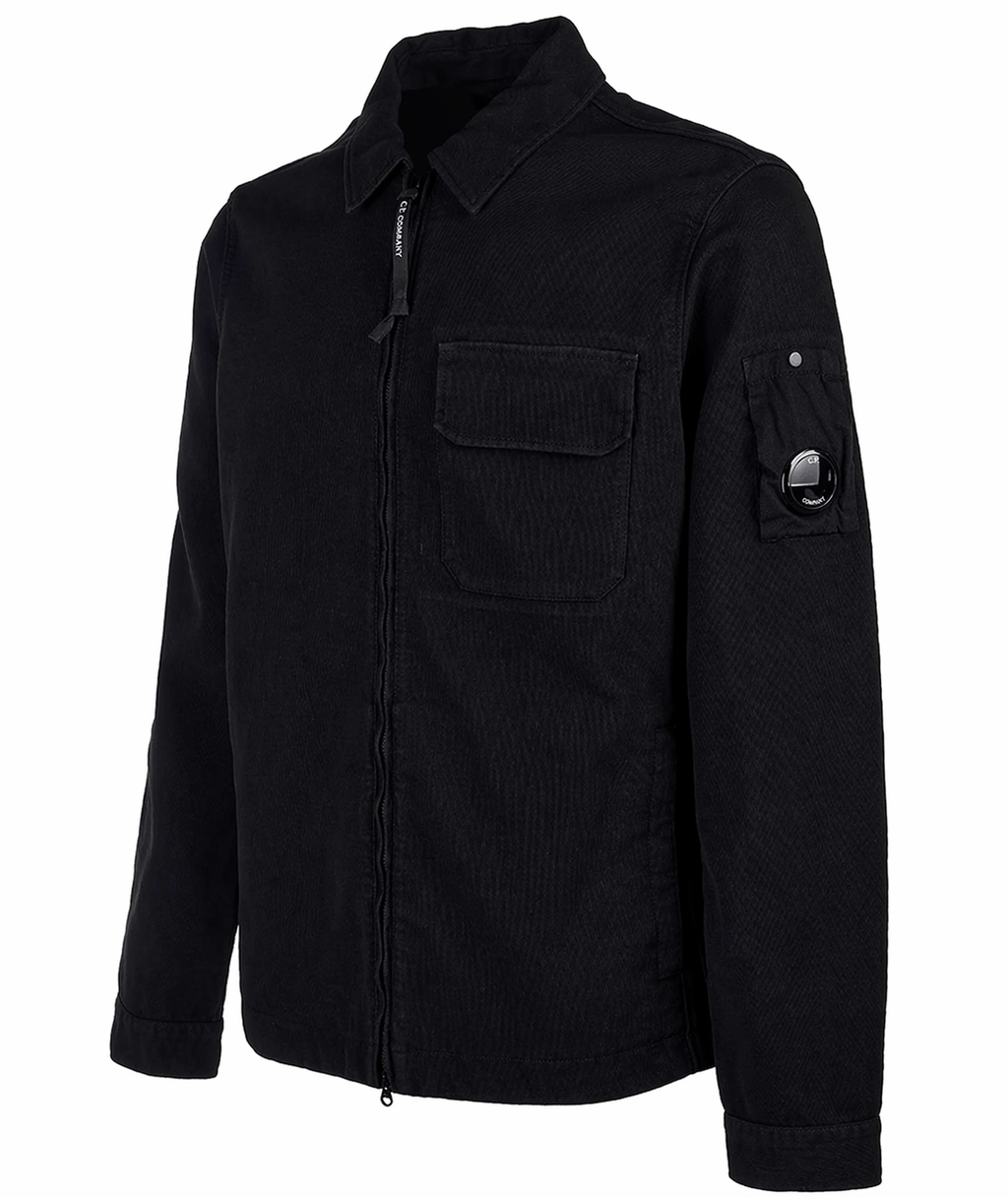 C.P. Company Men Bomber Nylon Double Weave Black