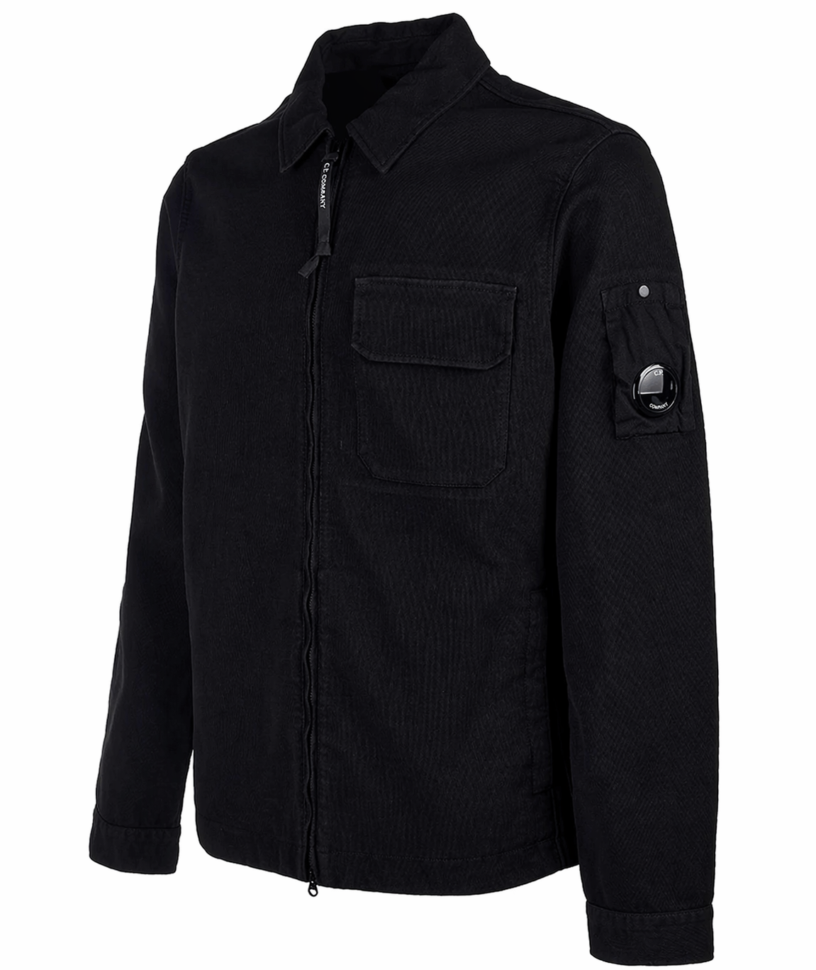 C.P. Company Men Bomber Nylon Double Weave Black