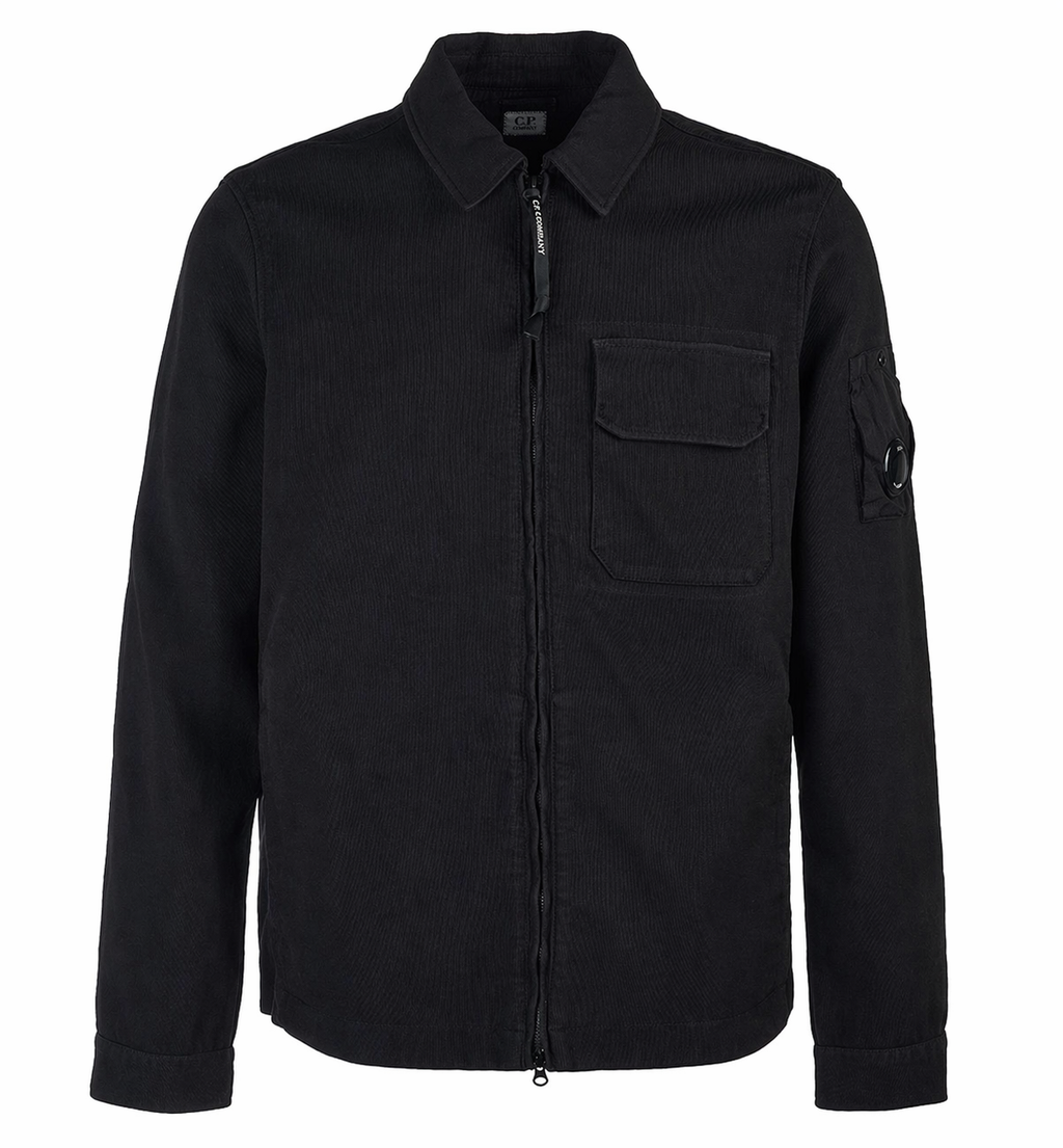 C.P. Company Men Bomber Nylon Double Weave Black