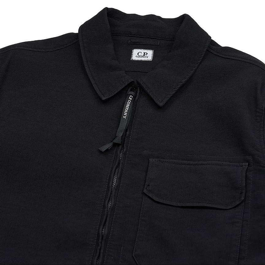 C.P. Company Men Bomber Nylon Double Weave Black