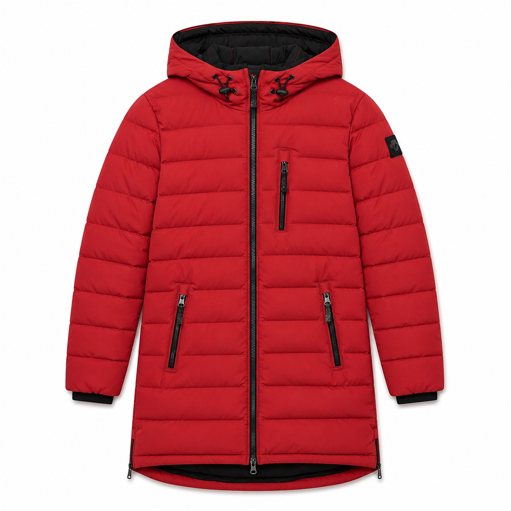 Moose knuckles Women Down Jacket Rockclif Red