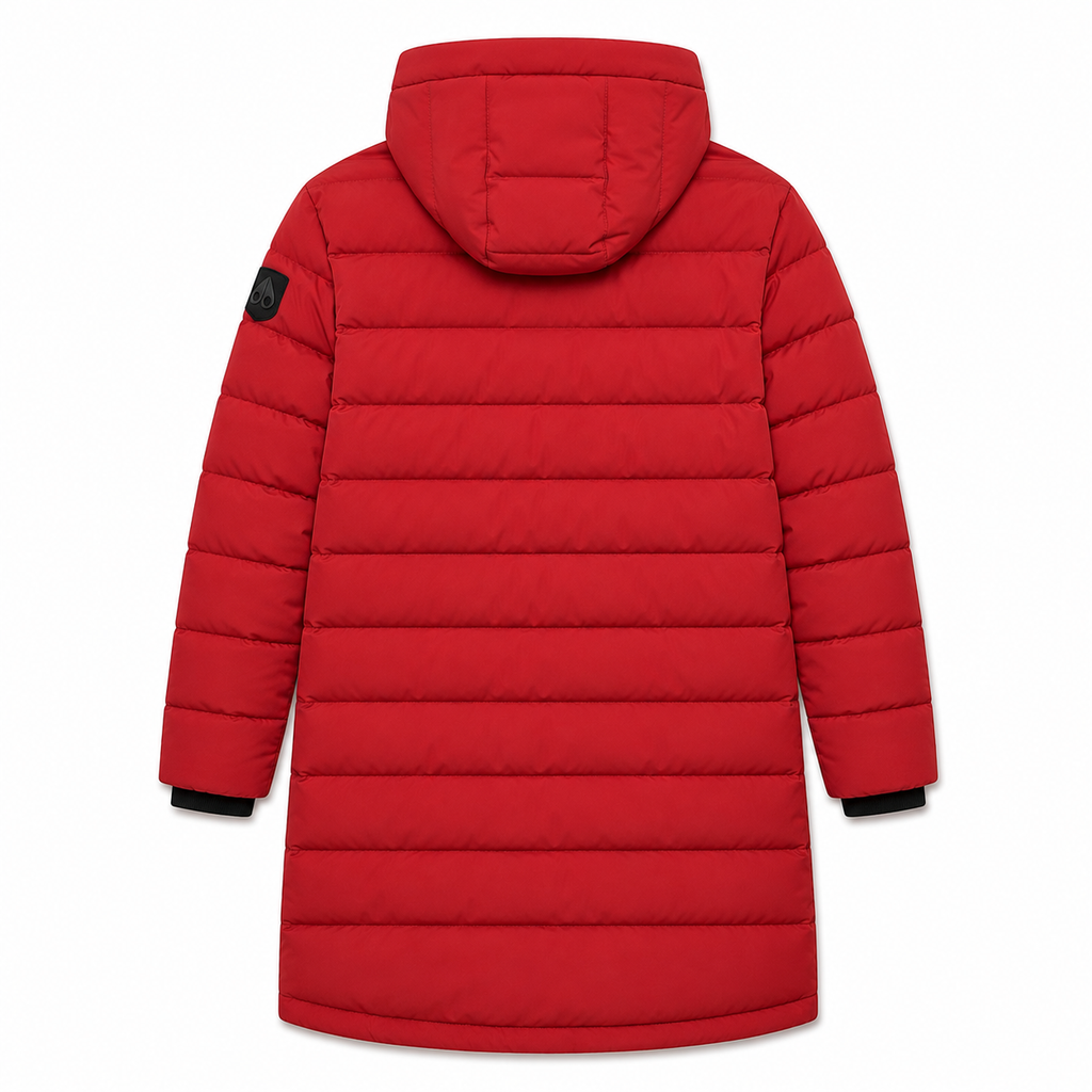 Moose knuckles Women Down Jacket Rockclif Red