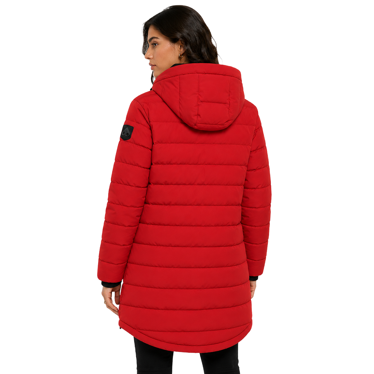 Moose knuckles Women Down Jacket Rockclif Red