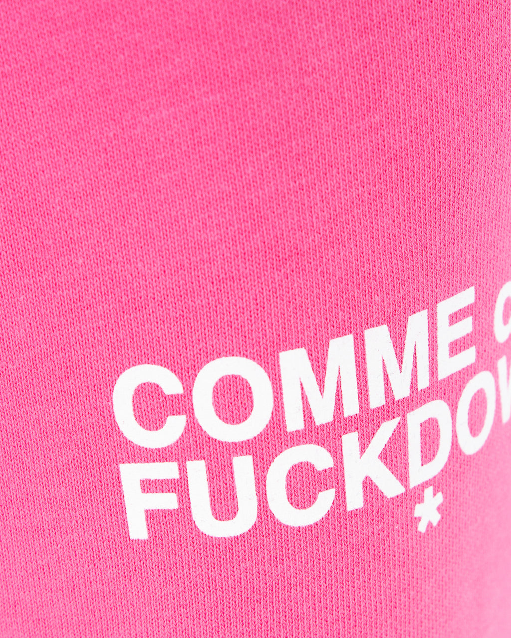 Comme Des Fuckdown Women Trousers Pink