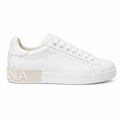 Dolce & Gabbana Women Sneaker Portofino Beige Sneakers White