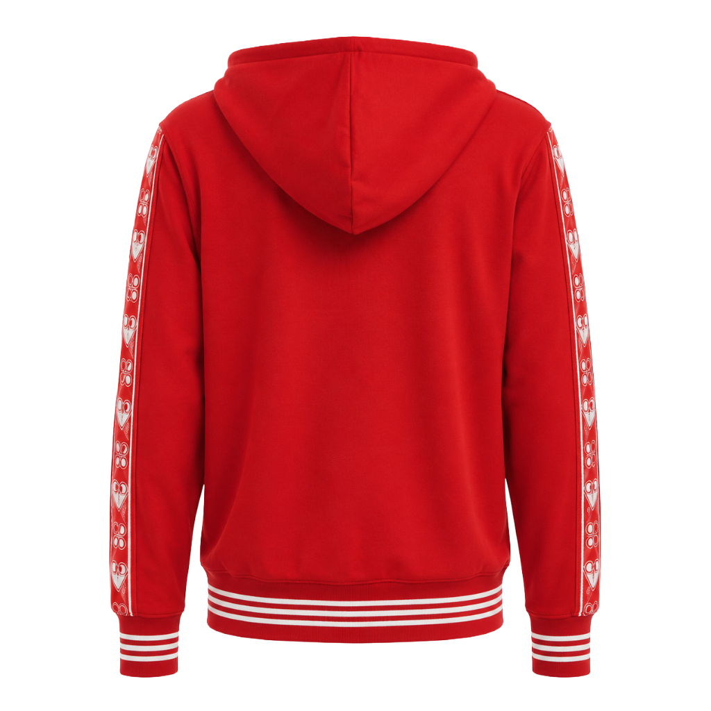 Moose knuckles Men Sweatshirt Jean Talon Red