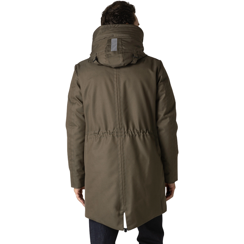 Peuterey Men Down Jacket Kasa Fur Green